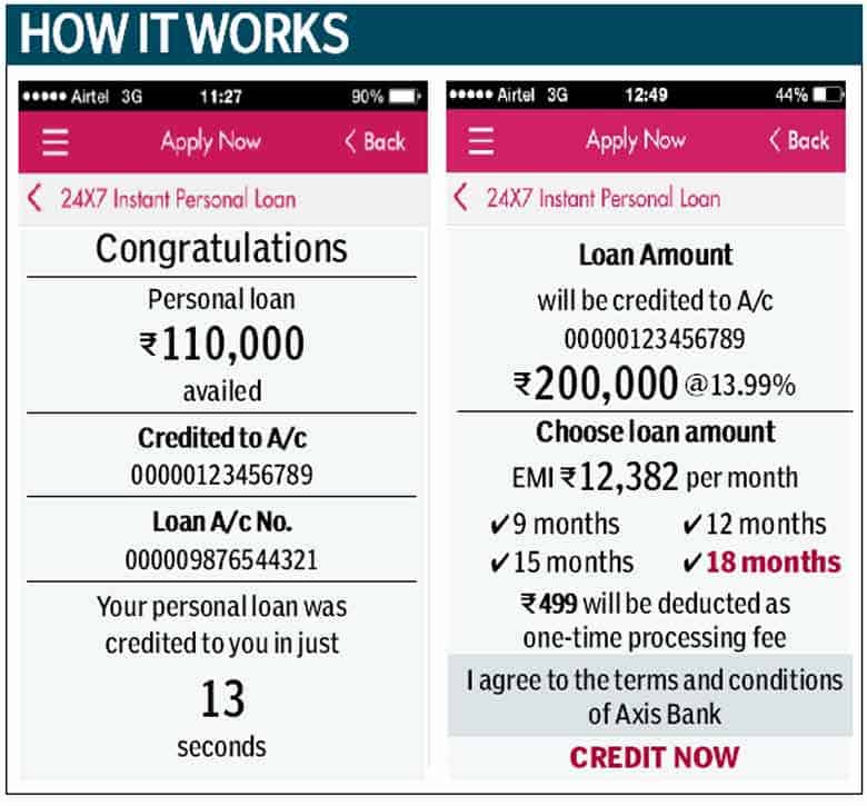 axis bank home loan account online access