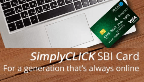 SBI SimplyClick Card - For Generations that's always online