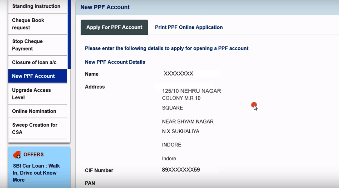 How to Open PPF Account