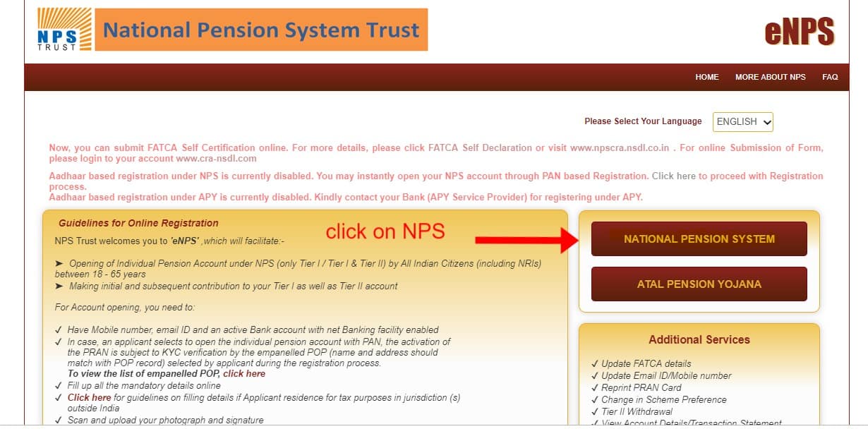 How to Open NPS Account