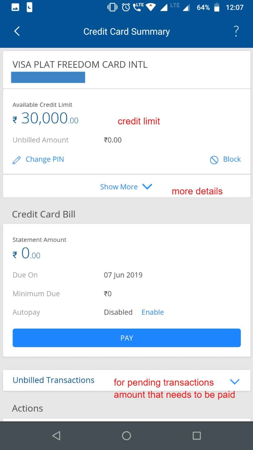 how to check bank statement in hdfc app