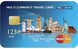 Yes bank travel card