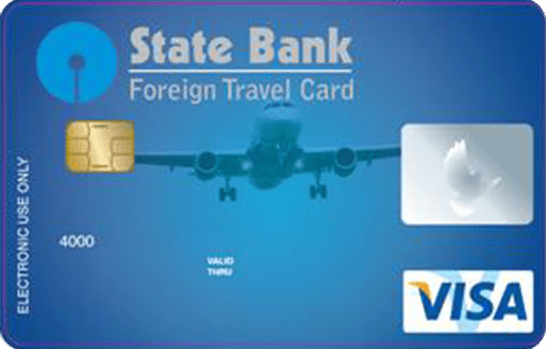 sbi visa travel card
