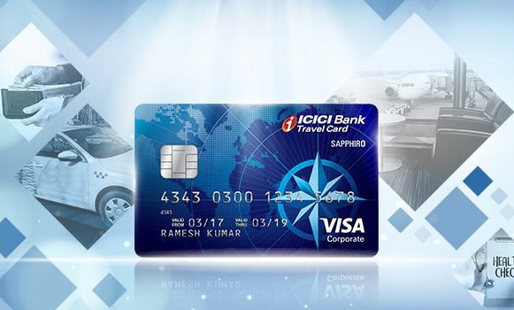ICICI Bank Sapphiro Forex Prepaid Card