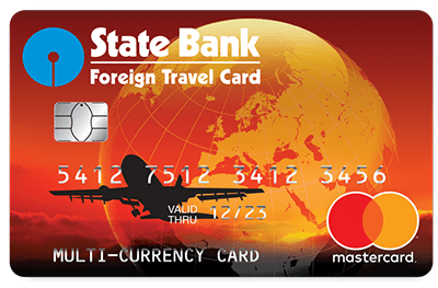 SBI Multi-Currency Foreign Travel Card