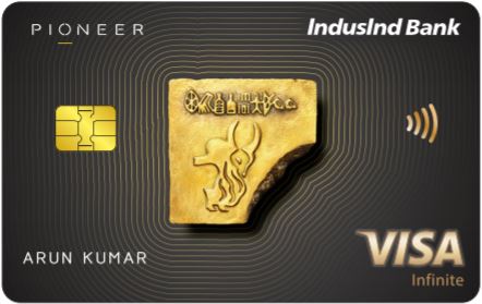 IndusInd Pioneer Infinite Debit Card