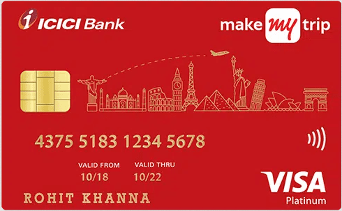 MakeMyTrip ICICI Bank Platinum Credit Card (2)