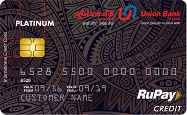 Union Platinum RuPay Credit Card
